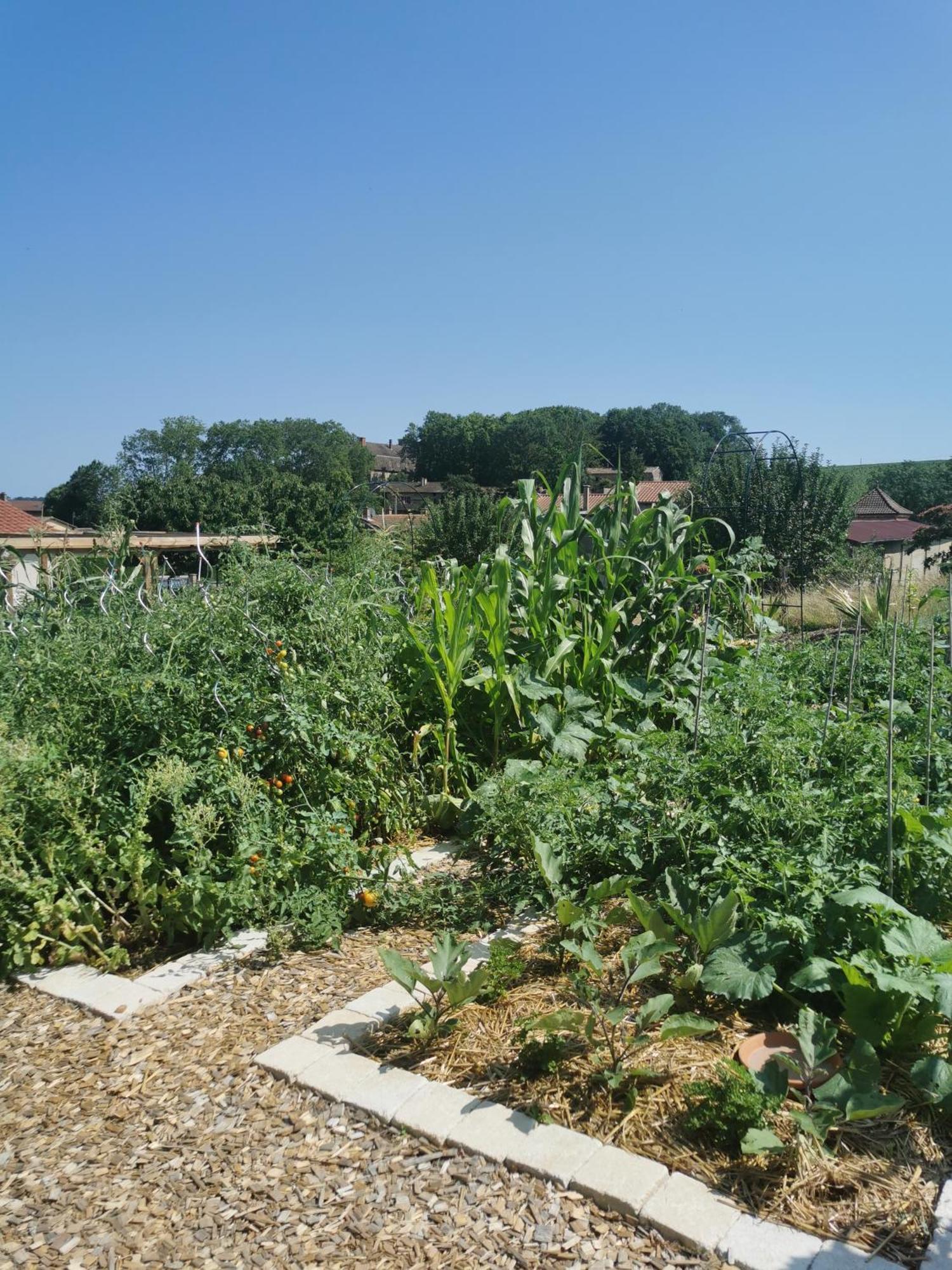 Au Jardin Des Deux Roches Panzió Prissé Kültér fotó